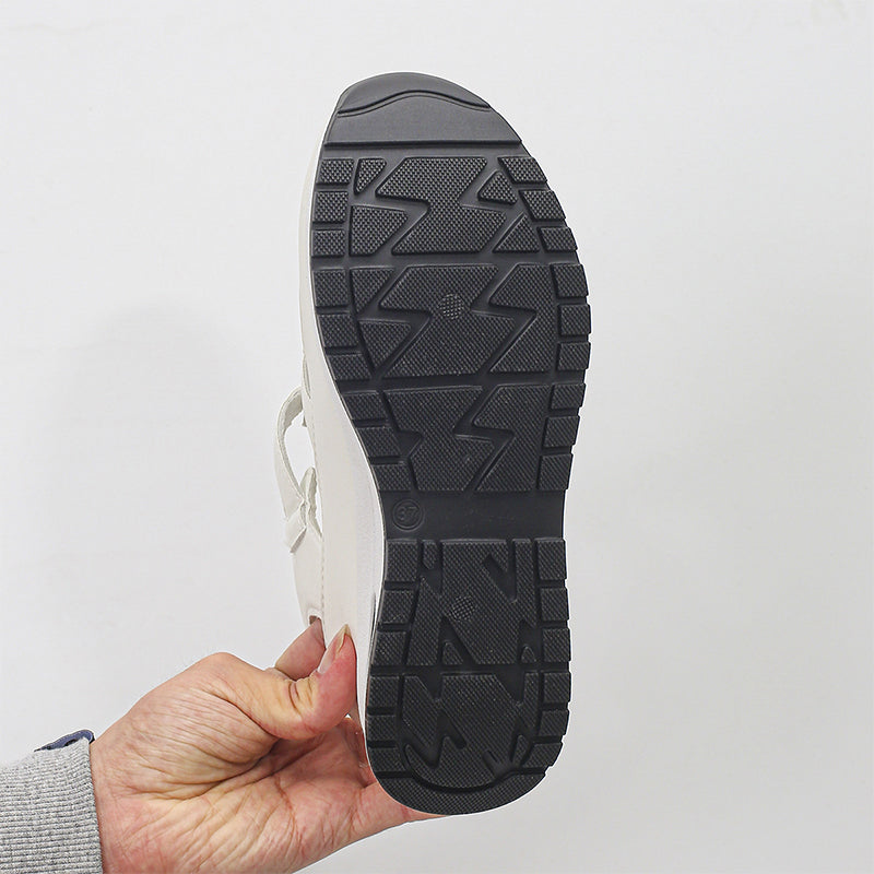 Emmeline Vauclaire | Black Platform Gladiator Sandal Sneakers