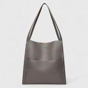 Adrienne Voss | Structured Black Faux Leather Handbag