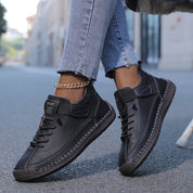 Celeste Morvan | Orthopedic Comfort Sneakers in Sage Green