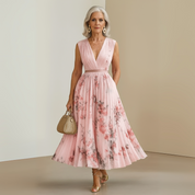 Eleonore Vanthorpe | Flowy Sleeveless Floral Maxi Dress