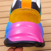 Lysandra Pembrooke | Rainbow Platform Orthopedic Sneakers