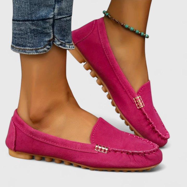 Sylvana Kensington | Teal Suede Orthopedic Loafer
