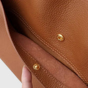 Adrienne Voss | Structured Black Faux Leather Handbag