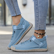 Celeste Morvan | Orthopedic Comfort Sneakers in Sage Green