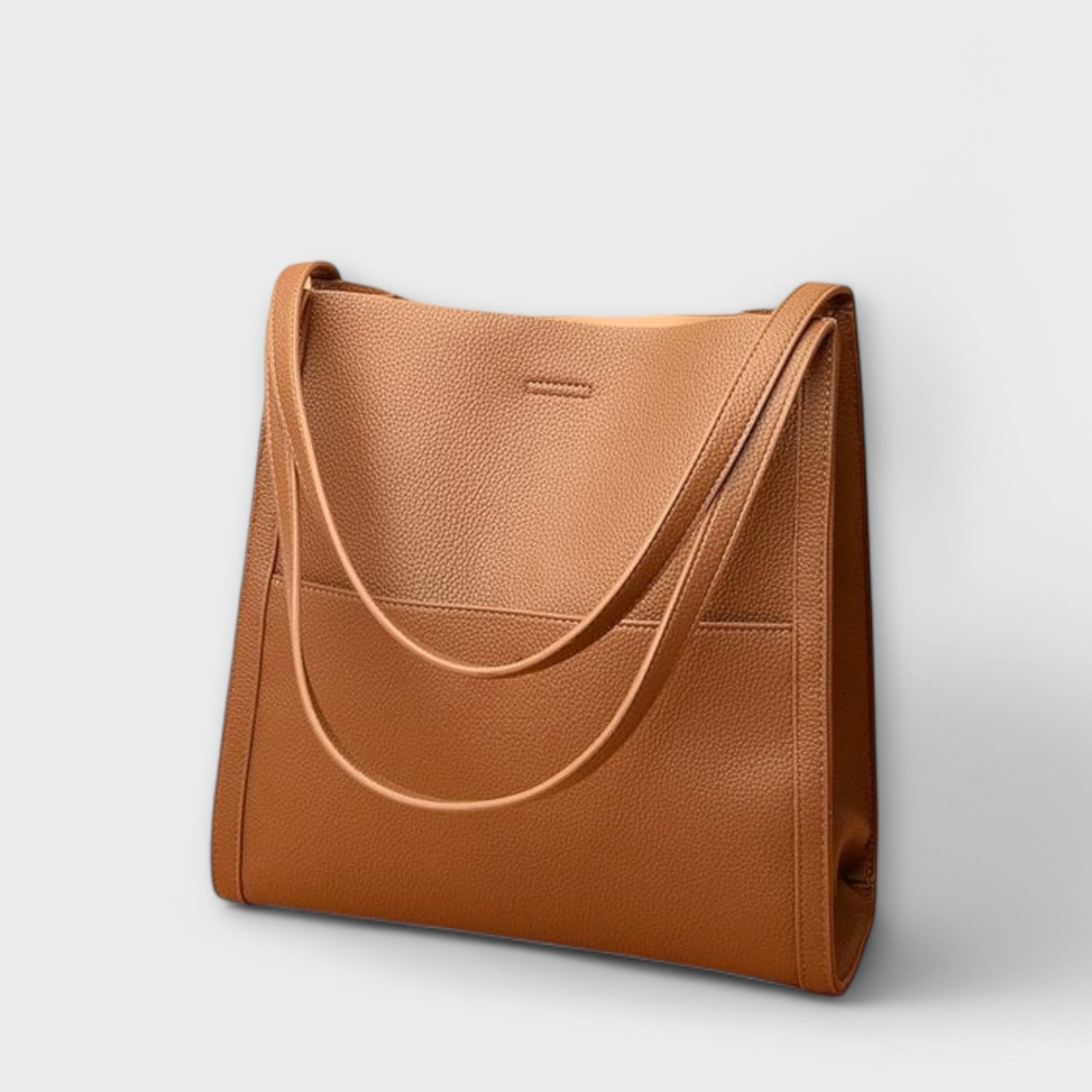 Rosalind Cavalli | Structured Tote Handbag in Cognac