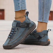 Celeste Morvan | Orthopedic Comfort Sneakers in Sage Green