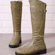 Rosalind Kestermore | Knee-High Waterproof Riding Boots in Brown