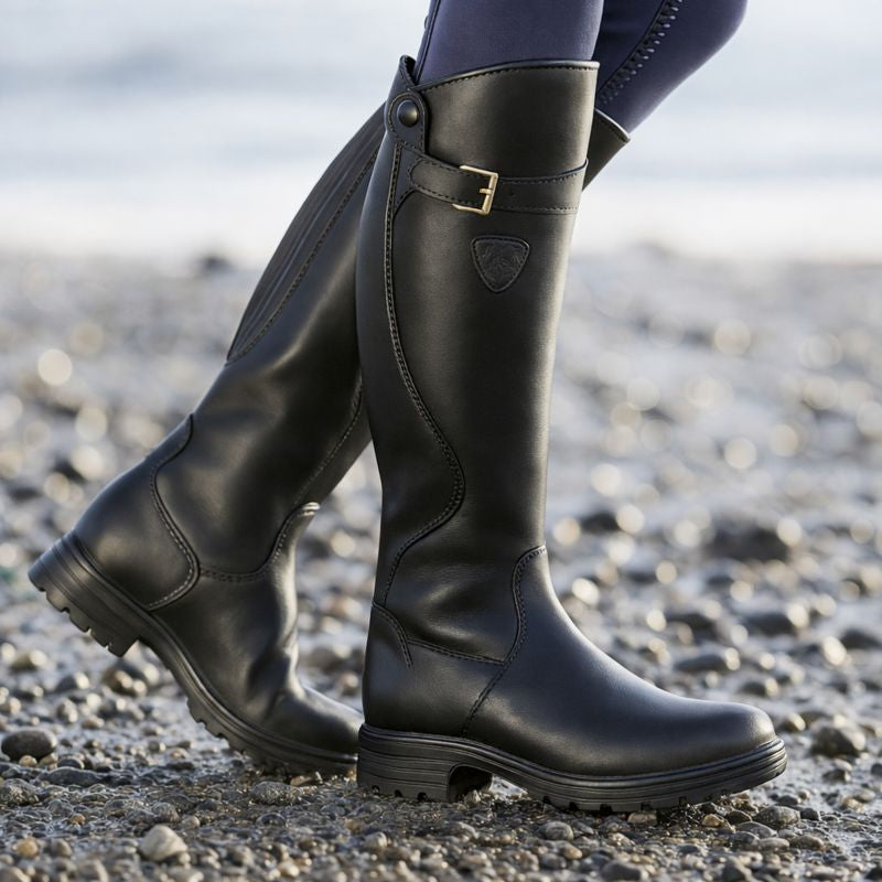 Rosalind Kestermore | Knee-High Waterproof Riding Boots in Brown
