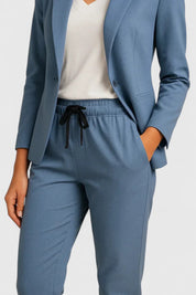 Adriana Bellvoire | Blue Tailored Blazer & Jogger Co-ord Set