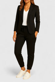 Adriana Bellvoire | Blue Tailored Blazer & Jogger Co-ord Set