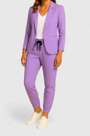 Adriana Bellvoire | Blue Tailored Blazer & Jogger Co-ord Set