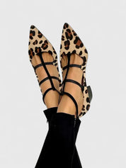 Natalia Thornecrest | Black Suede Cutout Low Heel Pumps