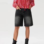 Beatrix Wyndham | 90's Low Rise Relaxed Denim Shorts