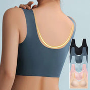 Margeline Vaudreau | Ultra-Comfortable Seamless Bra in Black