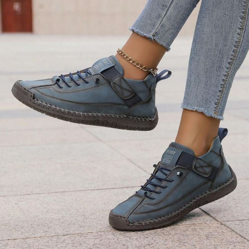 Celeste Morvan | Orthopedic Comfort Sneakers in Sage Green
