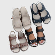 Elspeth Carrington | Orthopedic Platform Sandals in Taupe
