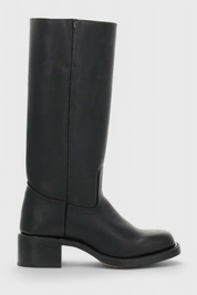 Rosalind Fenwick | Tan Leather Knee-High Western Boots