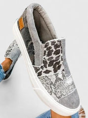 Seraphelle Davenport | Animal Print Slip-On Orthopedic Loafers
