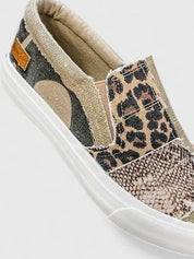 Seraphelle Davenport | Animal Print Slip-On Orthopedic Loafers