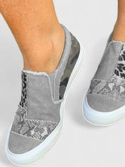 Seraphelle Davenport | Animal Print Slip-On Orthopedic Loafers