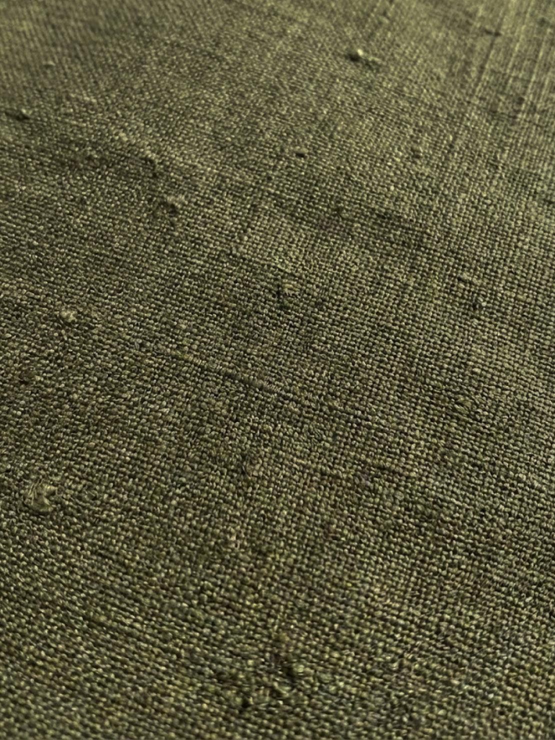 Célestine Hargrove | Olive Green Linen-Look Sleeveless Tank & Wide-Leg Pants Set