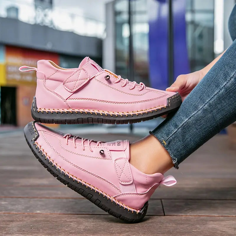 Elara Ravenswood | Orthopedic Sneakers Beige Wide Fit