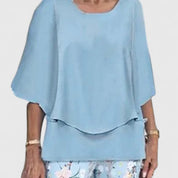 Constance Ellwood | Sage Green Floral Print Two-Piece Set